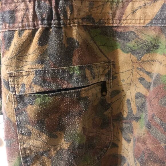 Vintage Gunflint Camo Hunting Jumpsuit. Pockets Collared Made In USA XXL-R - Picture 9 of 11